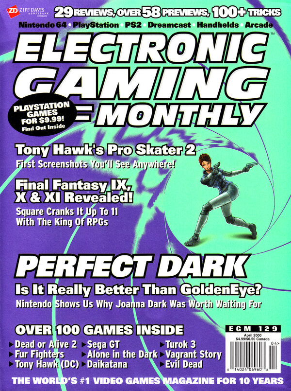 Electronic Gaming Monthly Issue 129 (April 2000) cover
